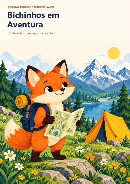 Capa do livro Bichinhos em Aventura