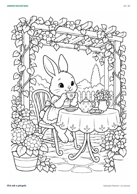Desenho 20 da amostra de Jardim Encantado